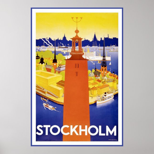 Stockholm Poster (Vorne)