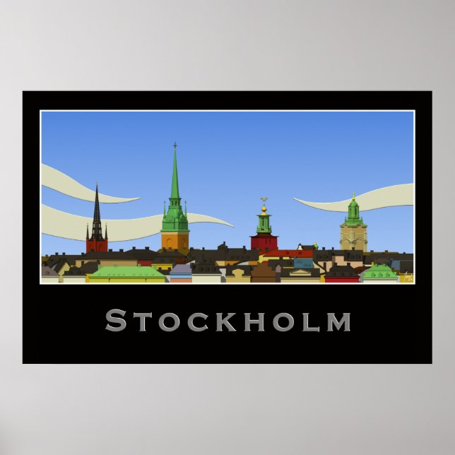 Stockholm Poster (Vorne)