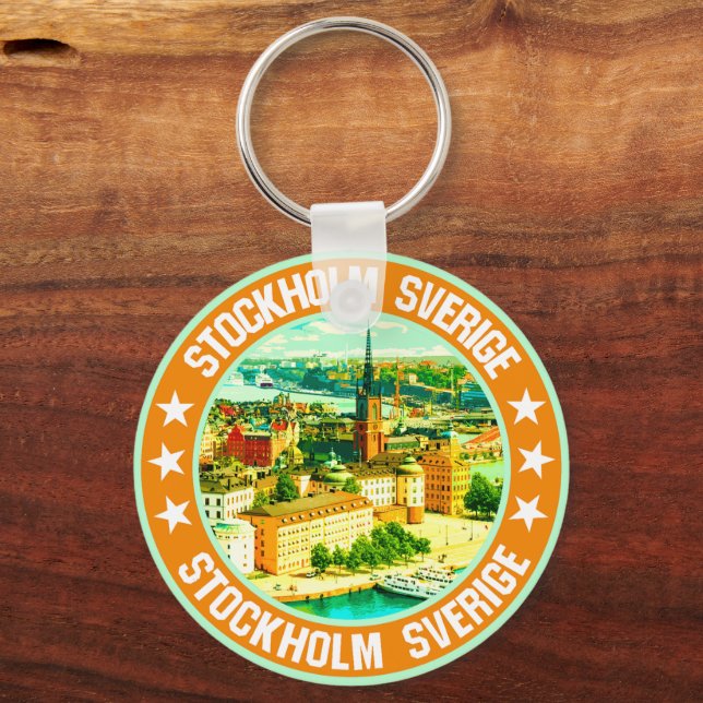 Stockholm Schlüsselanhänger (Vorderseite)