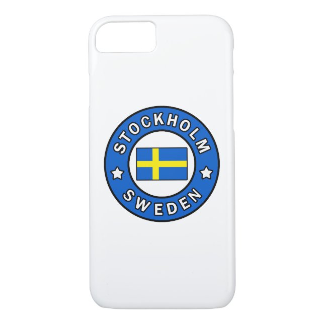 Stockholm Schweden Case-Mate iPhone Hülle (Rückseite)
