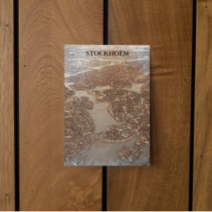 Stockholm Schweden City View Sky Postkarte