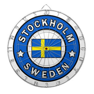 Stockholm Schweden Dartscheibe