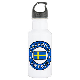 Stockholm Schweden Edelstahlflasche