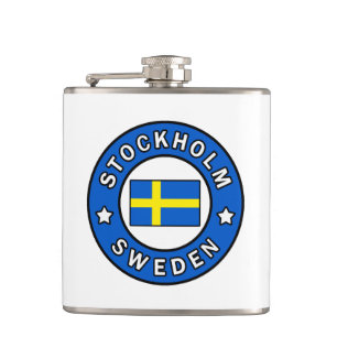 Stockholm Schweden Flachmann