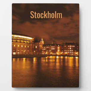 Stockholm, Schweden Fotoplatte