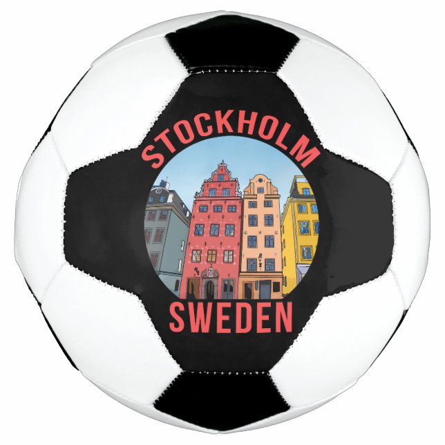 Stockholm Schweden Fußball (Vorderseite)