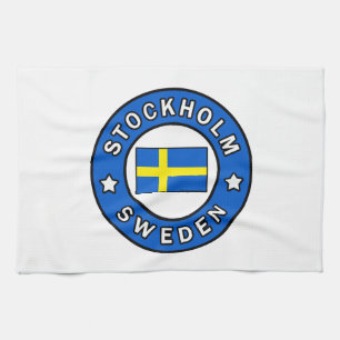 Stockholm Schweden Geschirrtuch