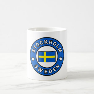 Stockholm Schweden Kaffeetasse