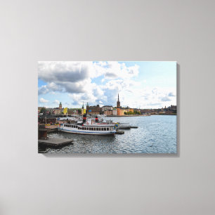 Stockholm Schweden Leinwanddruck