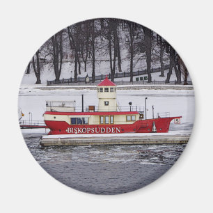 Stockholm Schweden Lightship Biskopsudden Magnet