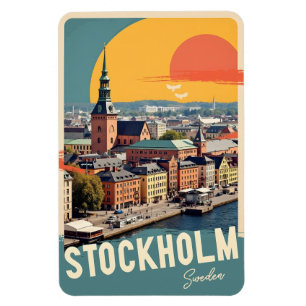 Stockholm Schweden Magnet