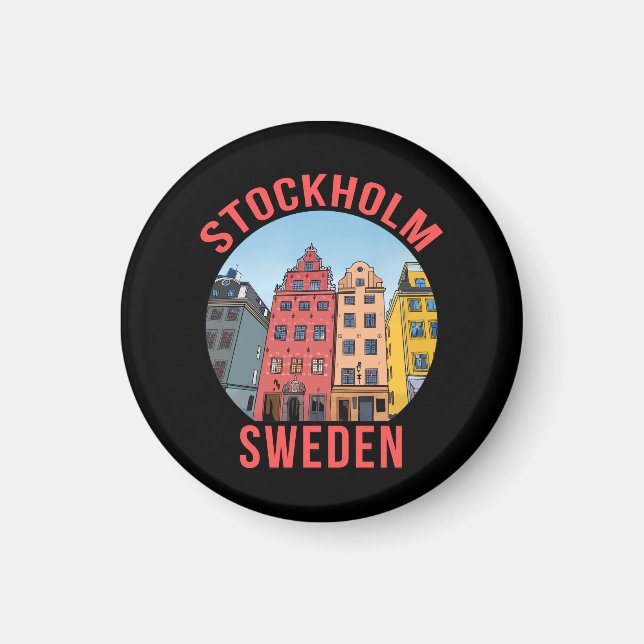 Stockholm Schweden Magnet