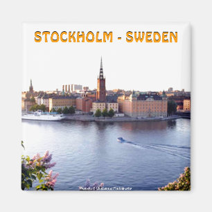 Stockholm - Schweden (Mojisola A Gbadamosi) Magnet