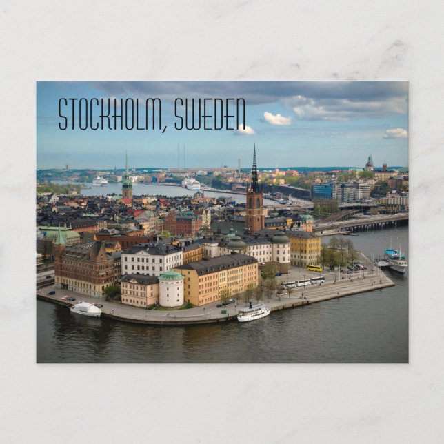 Stockholm, Schweden Postcard Postkarte (Vorderseite)
