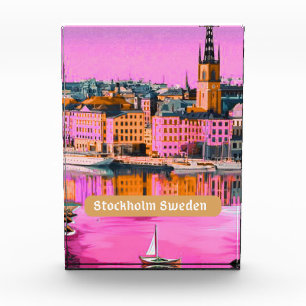 Stockholm Schweden Postcard, Stockholm Postcard, S Fotoblock