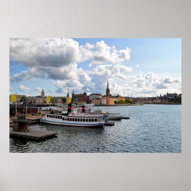 Stockholm Schweden Poster (Vorne)