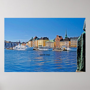 Stockholm, Schweden Poster
