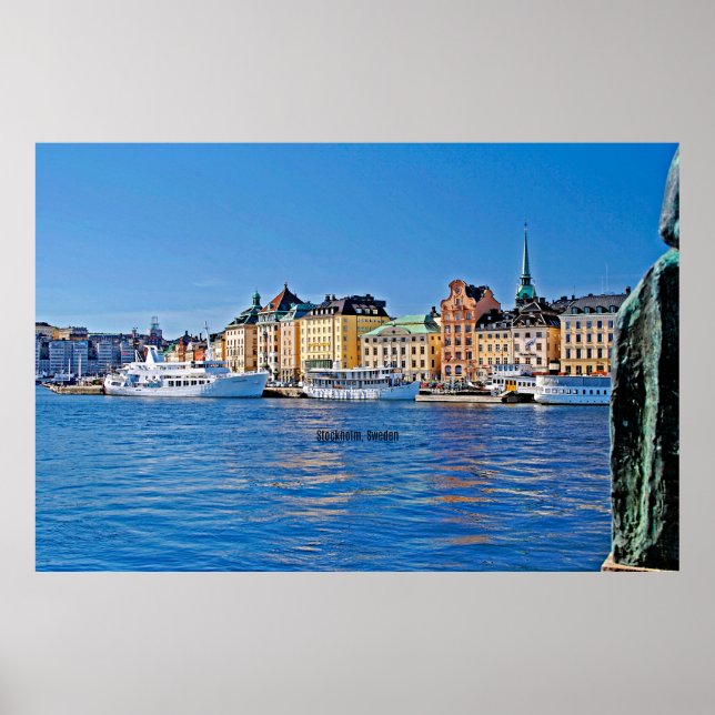 Stockholm, Schweden Poster (Vorne)