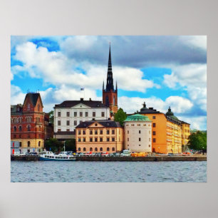 Stockholm, Schweden Poster