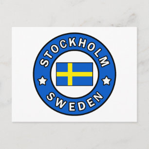 Stockholm Schweden Postkarte