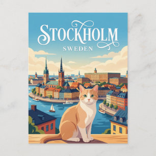 Stockholm Schweden Postkarte