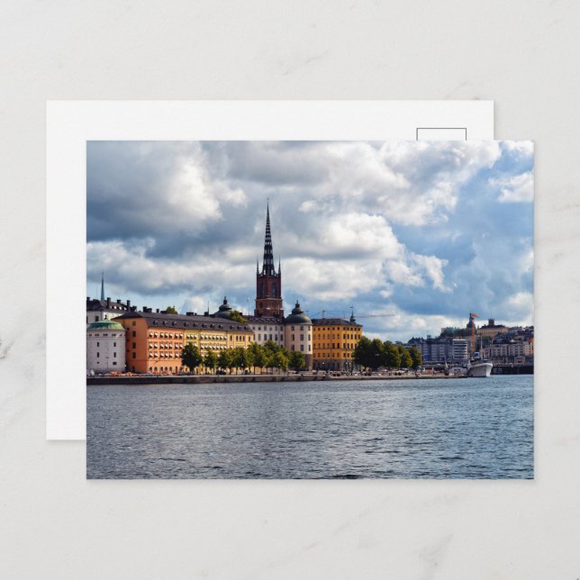 Stockholm Schweden Postkarte (Vorne/Hinten)