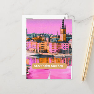 Stockholm Schweden Postkarte, Stockholm Postkarte, Postkarte