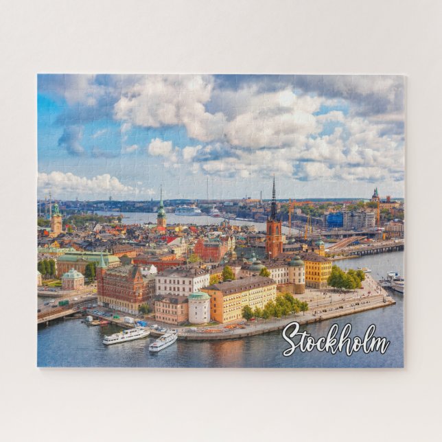 Stockholm, Schweden Puzzle (Horizontal)