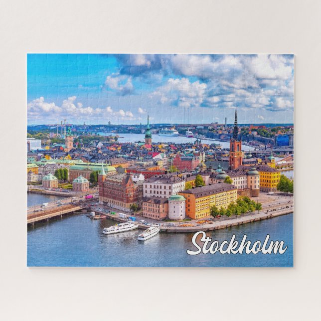 Stockholm, Schweden Puzzle (Horizontal)