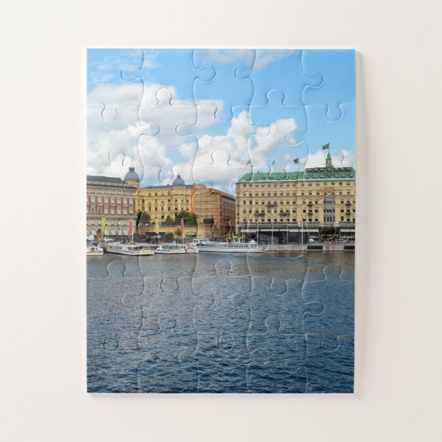 Stockholm Schweden Puzzle (Vertikal)