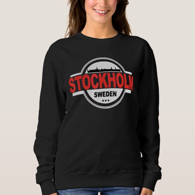 Stockholm Schweden Sweatshirt (Vorderseite)