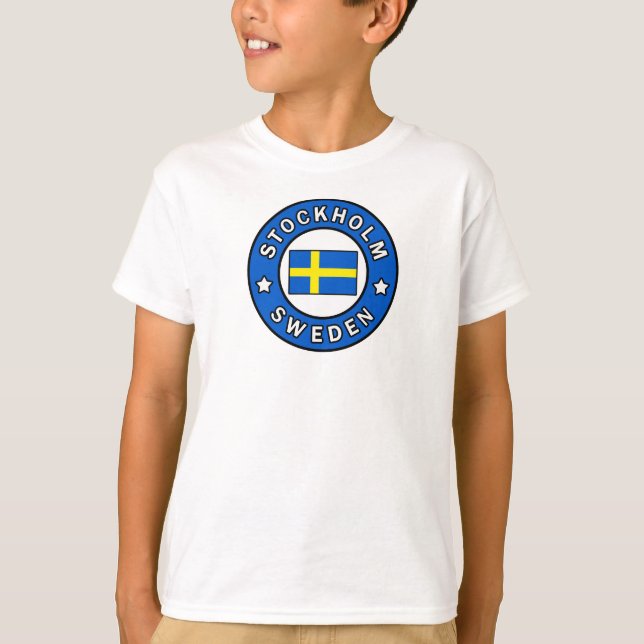 Stockholm Schweden T-Shirt (Vorderseite)
