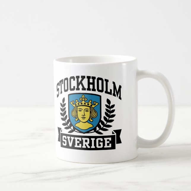 Stockholm Schweden Tasse (Rechts)