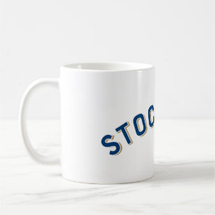 Stockholm, Schweden Vintage Bogen Kaffeetasse