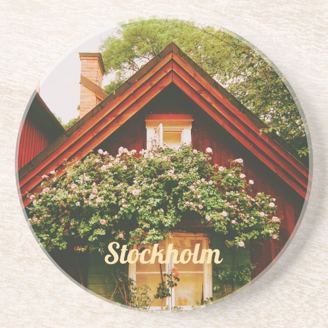 Stockholm, Södermalm, Schweden Getränkeuntersetzer (Vorne)