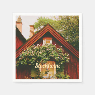 Stockholm, Södermalm, Schweden Serviette