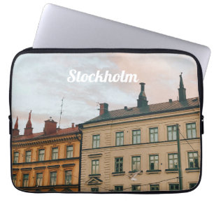 Stockholm Södermalm Stadtansicht Laptopschutzhülle