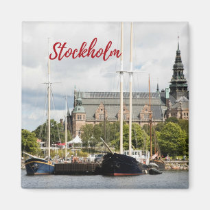 Stockholm Souvenir Magnet