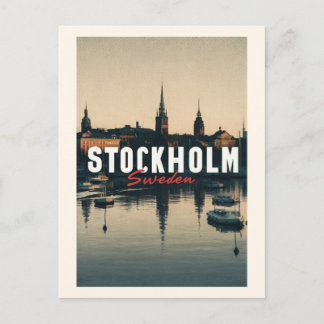 Stockholm Sweden Postkarte
