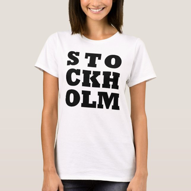 Stockholm T-Shirt (Vorderseite)