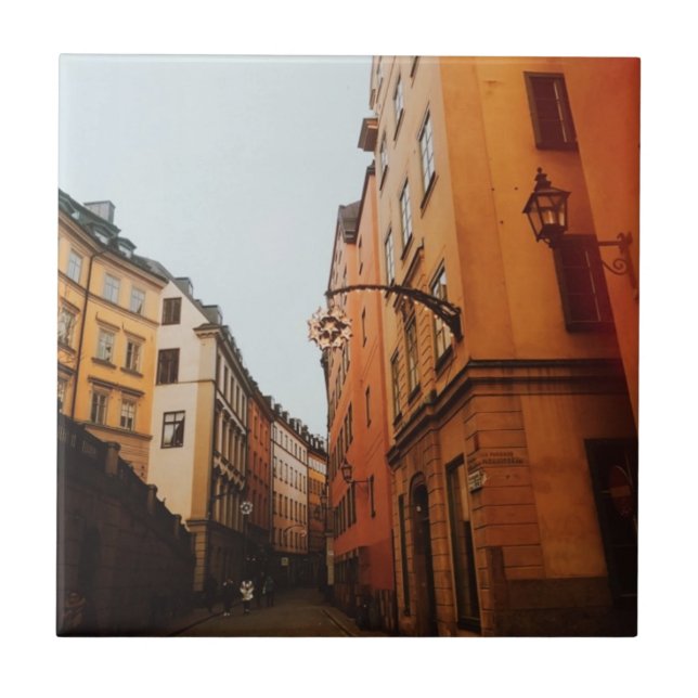Stockholmer Altstadt Fliese (Vorderseite)