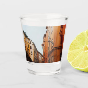 Stockholmer Altstadt Schnapsglas