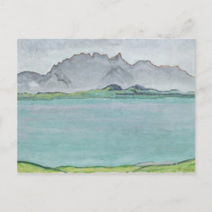 Stockhorn und Thunersee, 1911 Postkarte