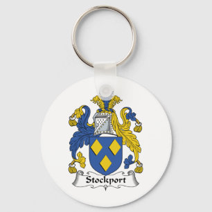 Stockport-Familienwappen Schlüsselanhänger
