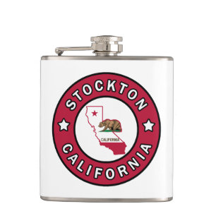 Stockton California Flachmann