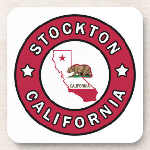 Stockton California Getränkeuntersetzer