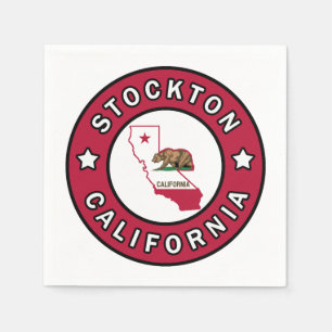 Stockton California Serviette