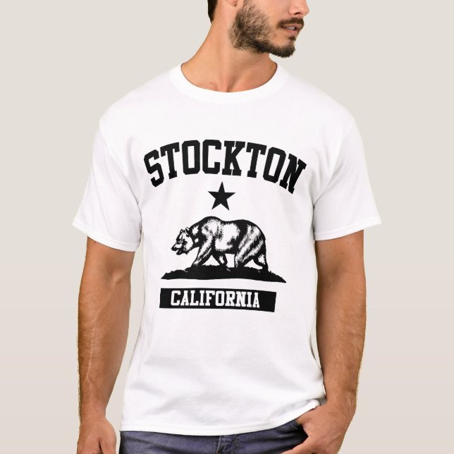 Stockton California T-Shirt (Vorderseite)