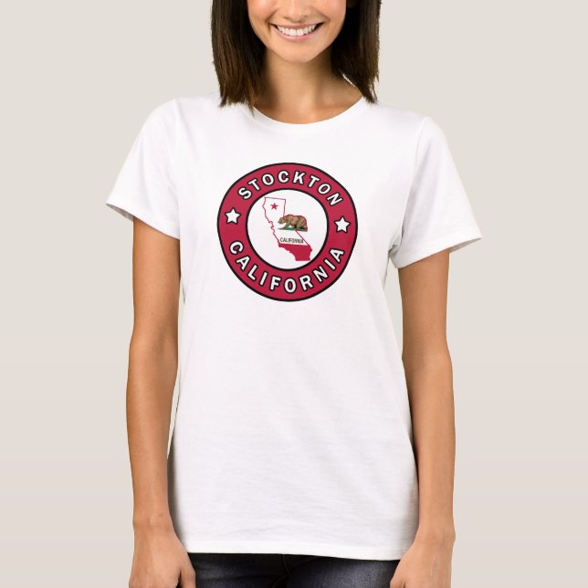 Stockton California T-Shirt (Vorderseite)