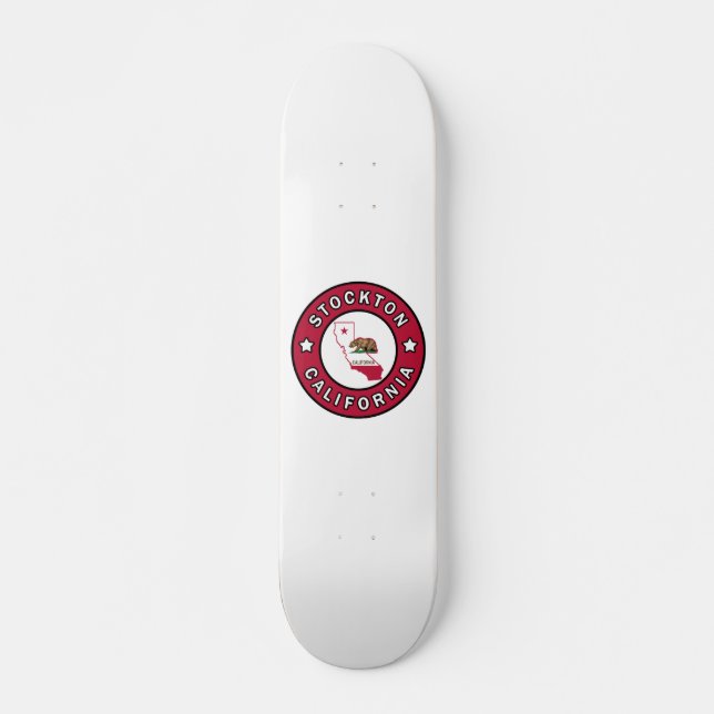 Stockton Kalifornien Skateboard (Vorne)
